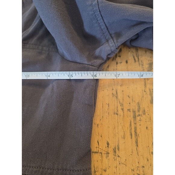 ALTAR'D STATE Washed Black Tiered Babydoll Dress Sz XS Pockets Raw Hem - Picture 7 of 8